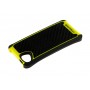 Чехол-накладка iPhone 5 Yellow (APH5-FUSCA-BKYL) Fusion Carbon Core