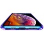 Чехол Baseus Colorful airbag protection для iPhone Xs Max синий / прозрачный