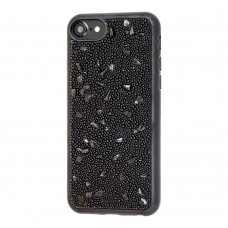 Чехол Bling pearl для iPhone 6 / 7 / 8 diamonds черный