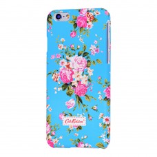Чехол Cath Kidston для iPhone 6 Flowers с цветами светло голубой
