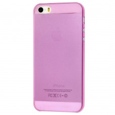 Чехол Fonemax для iPhone 5 ультратонкий розовый