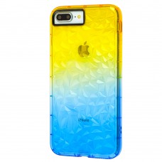 Чехол Gradient Gelin для iPhone 7 Plus / 8 Plus case желто-синий