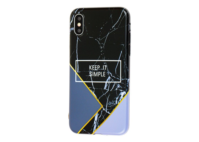Чехол IMD для iPhone X / Xs Mramor четвертый