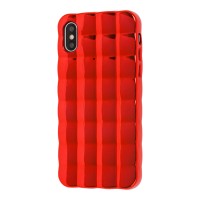 Чехол Mirrors для iPhone X / Xs красный