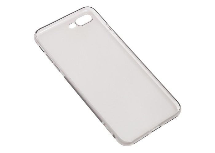 Чехол Oucase для iPhone 7 Plus / 8 Plus силиконовый черный прозрачный