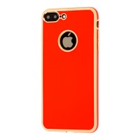 Чехол Platinum для iPhone 7 Plus / 8 Plus глянцевый красный