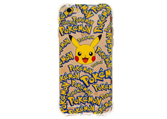Чехол Pokemon GO для iPhone 6 усиленные углы пять