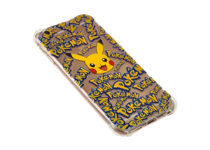 Чехол Pokemon GO для iPhone 6 усиленные углы пять