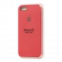 Чехол Silicone для iPhone 5 case красный