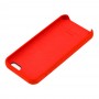 Чехол Silicone для iPhone 5 case красный