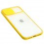 Чехол для iPhone 11 LikGus Camshield camera protect желтый