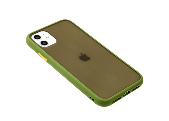 Чехол для iPhone 11 LikGus Maxshield зеленый