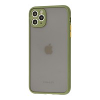 Чехол для iPhone 11 LikGus Totu camera protect зеленый