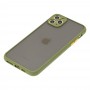 Чехол для iPhone 11 LikGus Totu camera protect зеленый