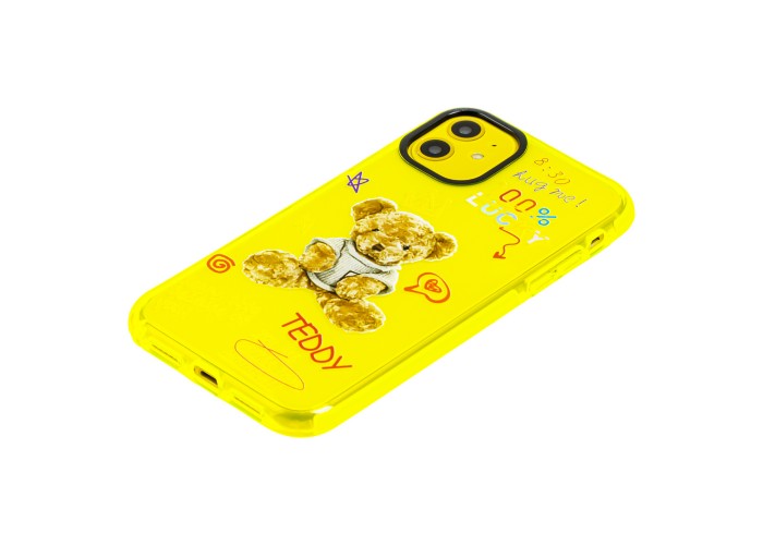 Чехол для iPhone 11 Neon print Teddy