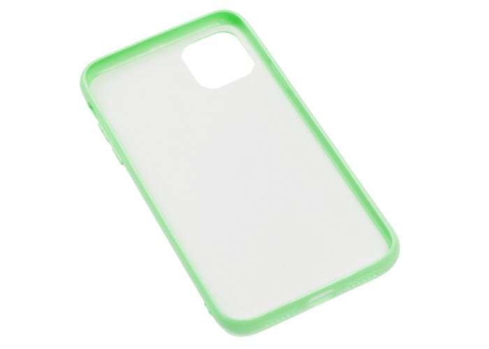 Чехол для iPhone 11 New glass мятный