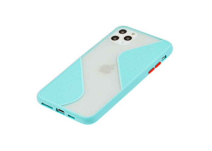 Чехол для iPhone 11 Pro Totu wave бирюзовый