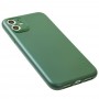 Чехол для iPhone 11 Rock soft матовый зеленый