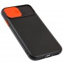 Чехол для iPhone 11 Safety camera черный / красный