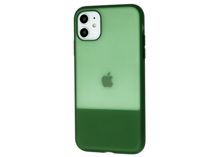 Чехол для iPhone 11 Shadow Slim dark green