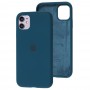 Чехол для iPhone 11 Silicone Full cosmos blue