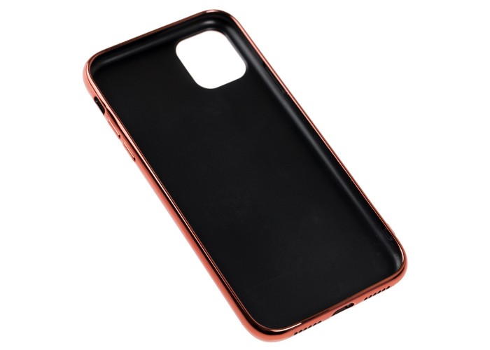 Чехол для iPhone 11 Silicone case матовый (TPU) коралловый