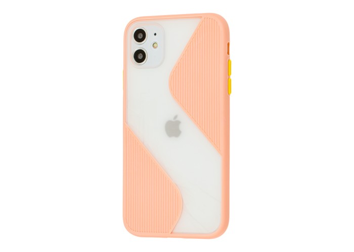 Чехол для iPhone 11 Totu wave розовый