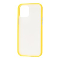 Чехол для iPhone 12 Pro Max LikGus Maxshield желтый