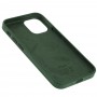 Чехол для iPhone 12 mini Full Silicone case cyprus green