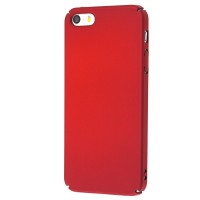 Чехол для iPhone 5 Soft Touch красный