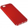 Чехол для iPhone 5 Soft Touch красный