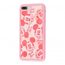 Чехол для iPhone 7 Plus /8 Plus Mickey Mouse ретро розовый