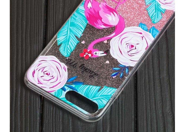 Чехол для iPhone 7 Plus / 8 Plus Chic Kawair розовые 1 фламинго