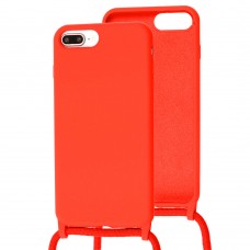 Чехол для iPhone 7 Plus / 8 Plus Lanyard without logo orange