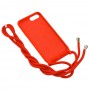 Чехол для iPhone 7 Plus / 8 Plus Lanyard without logo orange