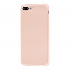 Чехол для iPhone 7 Plus / 8 Plus TPU Soft matt розовый