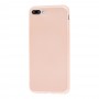 Чехол для iPhone 7 Plus / 8 Plus TPU Soft matt розовый