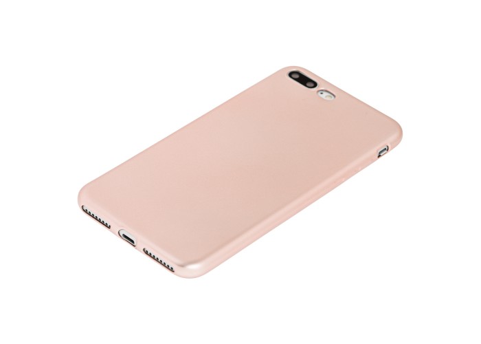 Чехол для iPhone 7 Plus / 8 Plus TPU Soft matt розовый