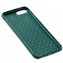 Чехол для iPhone 7 Plus / 8 Plus Weaving case зеленый