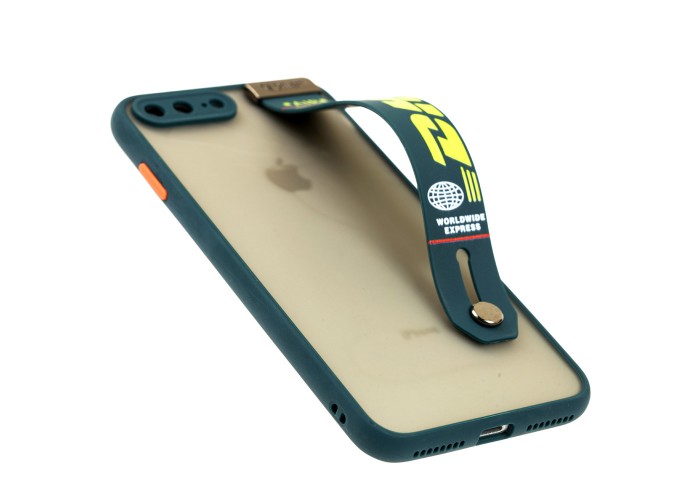Чехол для iPhone 7 Plus / 8 Plus WristBand DHL зеленый