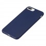 Чехол для iPhone 7 Plus / 8 Plus матовый темно синий