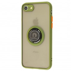 Чехол для iPhone 7 / 8 LikGus Edging Ring зеленый