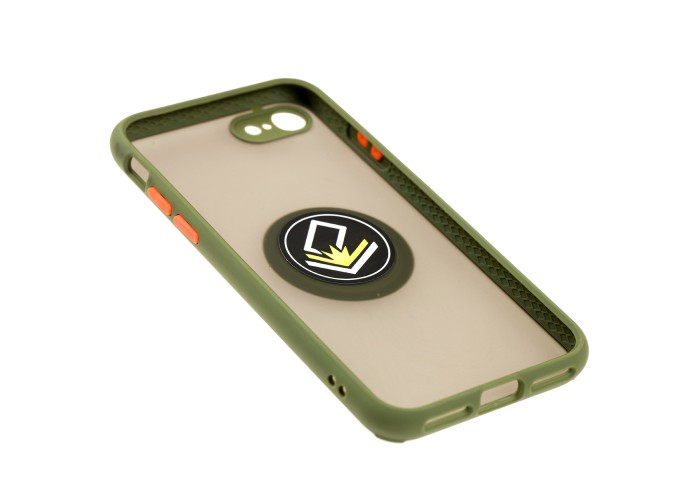 Чехол для iPhone 7 / 8 LikGus Edging Ring зеленый