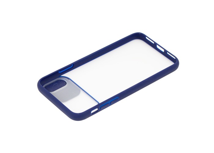 Чехол для iPhone X / Xs LikGus Camshield camera protect синий