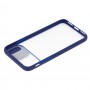 Чехол для iPhone X / Xs LikGus Camshield camera protect синий