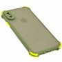 Чехол для iPhone X / Xs LikGus Totu corner protection зеленый