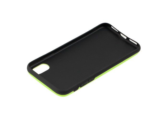 Чехол для iPhone X / Xs Nice smile popsocket салатовый