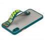 Чехол для iPhone X / Xs WristBand DHL зеленый