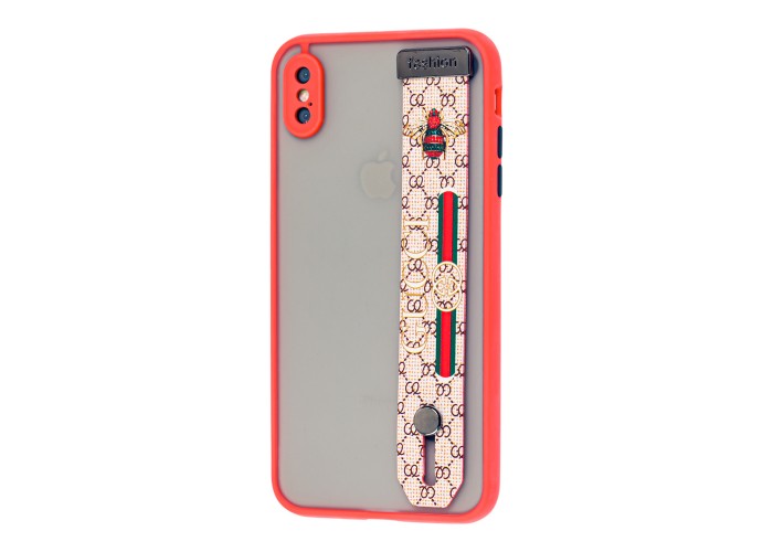 Чехол для iPhone X / Xs WristBand G IV красный