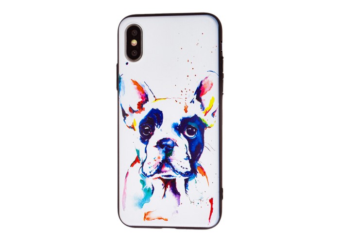 Чехол для iPhone X / Xs акварель 